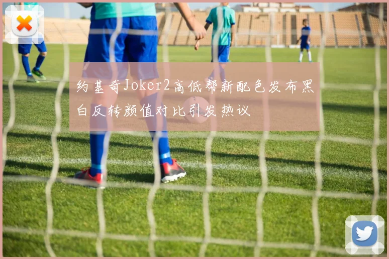 约基奇Joker2高低帮新配色发布黑白反转颜值对比引发热议
